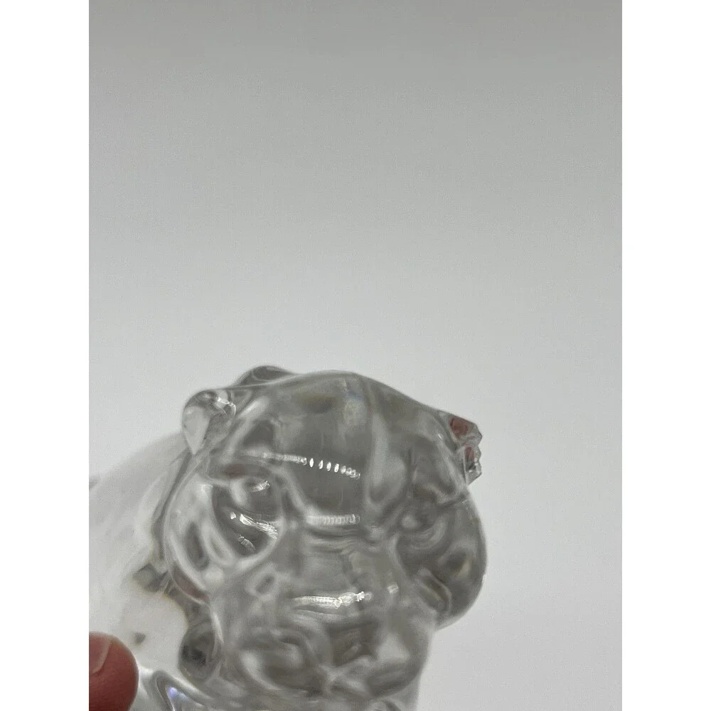 Wonders Of The Wild Crystal Panther Figurine 24% Lead Clear Germany Cat Decor - Picture 5 of 9